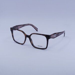 Prada PRB03V 23A1O1 Eyeglasses Havana Muave 54mm Square Frame